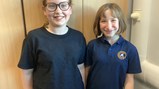 Images of the cast of Madagascar Jr school drama club performance