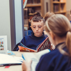 Library at Gosforth Junior High Academy 310 x 310