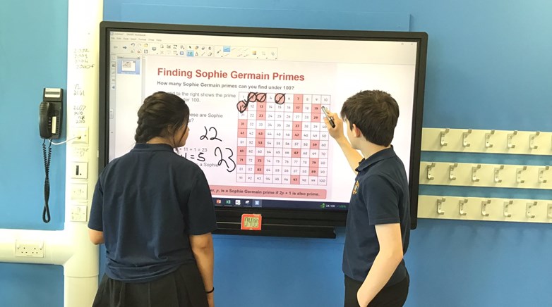 Celebrating Women in Maths Day at Gosforth Junior High Academy 