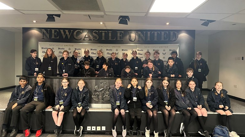 Gosforth Junior High Academy trip to Newcastle United Football Club